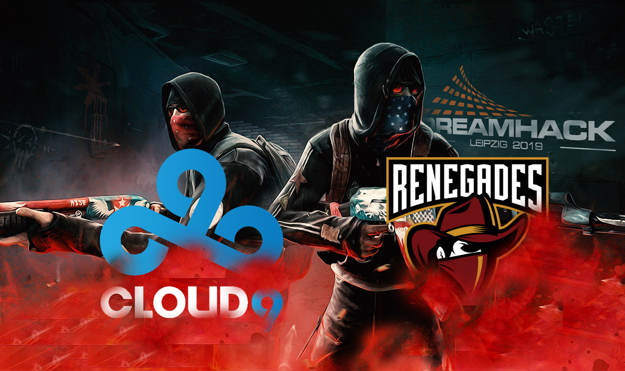 DreamHack Open Leipzig 2020 - матч в группе А Cloud9  против Renegades.