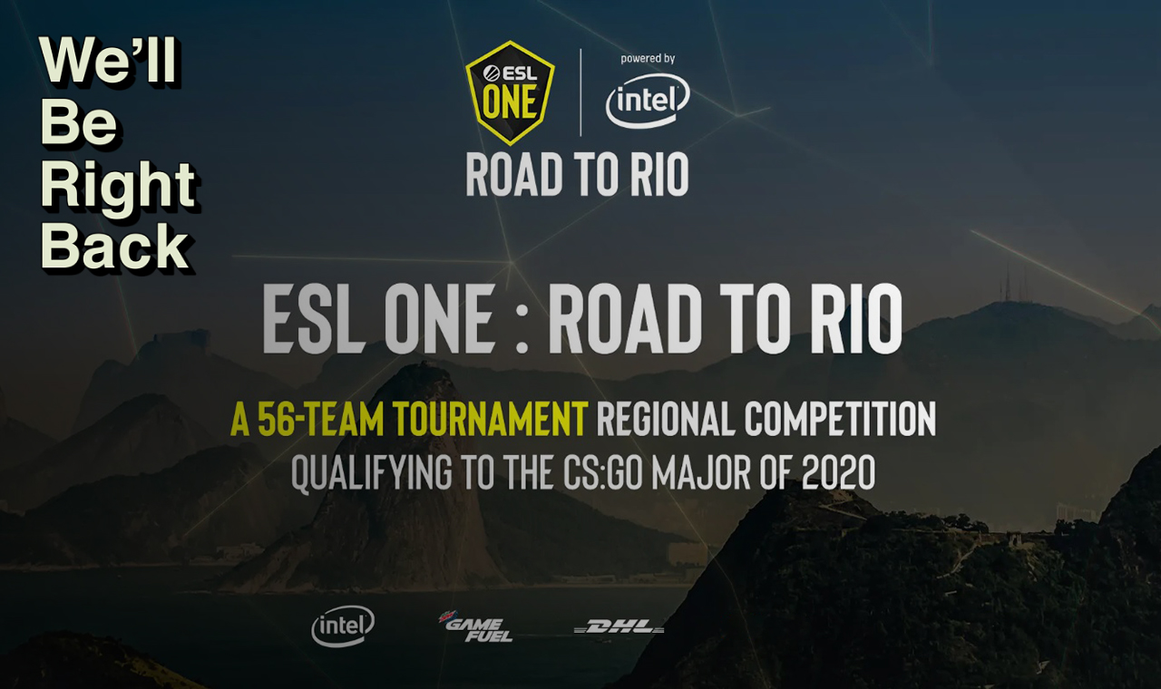 Новости. ESL One RIO возвращается! Теперь это онлайн лиги.